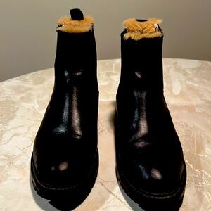 Steve Madden Fur lined ankle boots